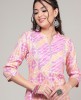 Fancy Printed Gotta Pati Work Straight Kurti with Plazzo 